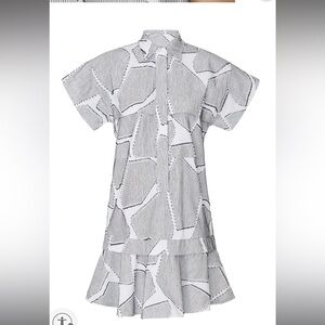 HUNTER BELL PRINTED ADDISON DRESS